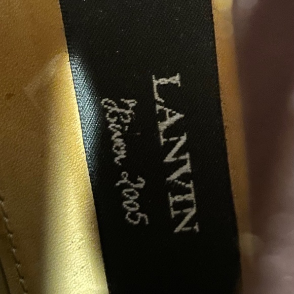 Lanvin Brown Leather Boots 7.5 - Picture 5 of 9